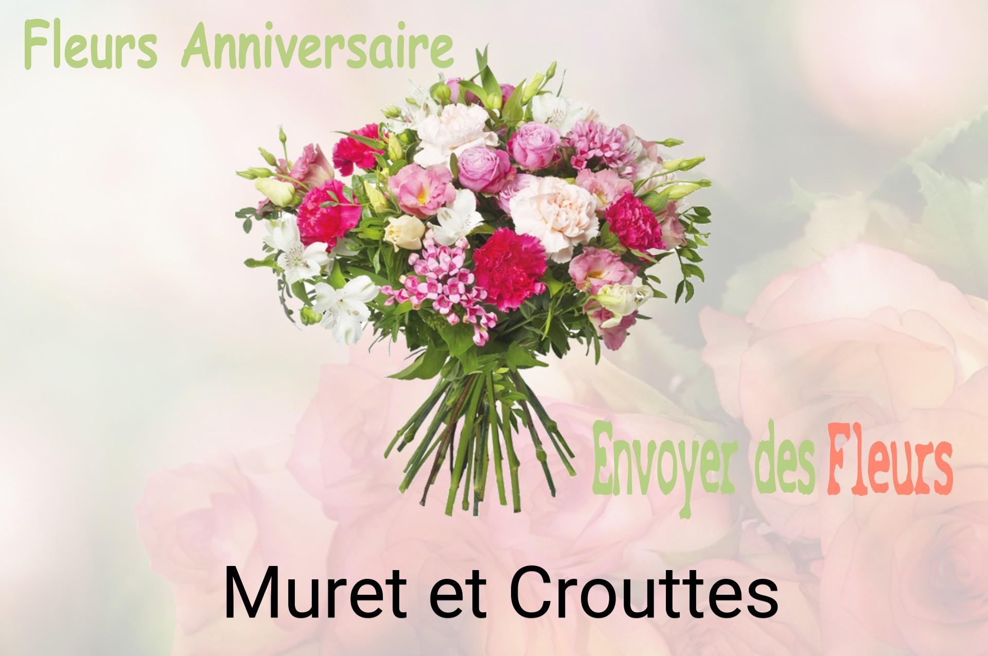 Bouquet de fleurs d’anniversaire livré à Muret-et-Crouttes