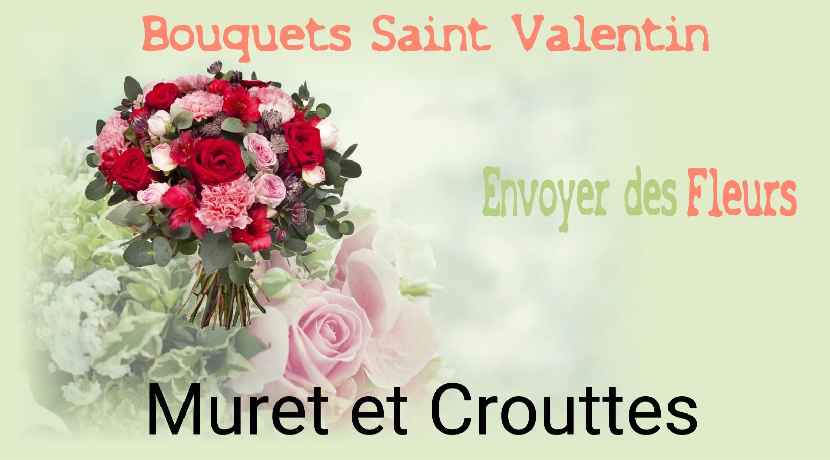 Roses de Saint-Valentin livrées à Muret-et-Crouttes